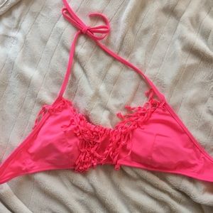 VS  hot pink swim top